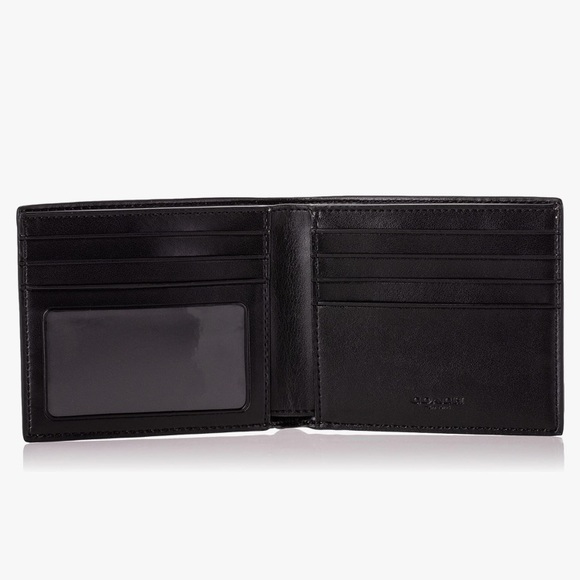 Coach Id Billfold Wallet In Signature Canvas F66551 - Picture 9 of 9